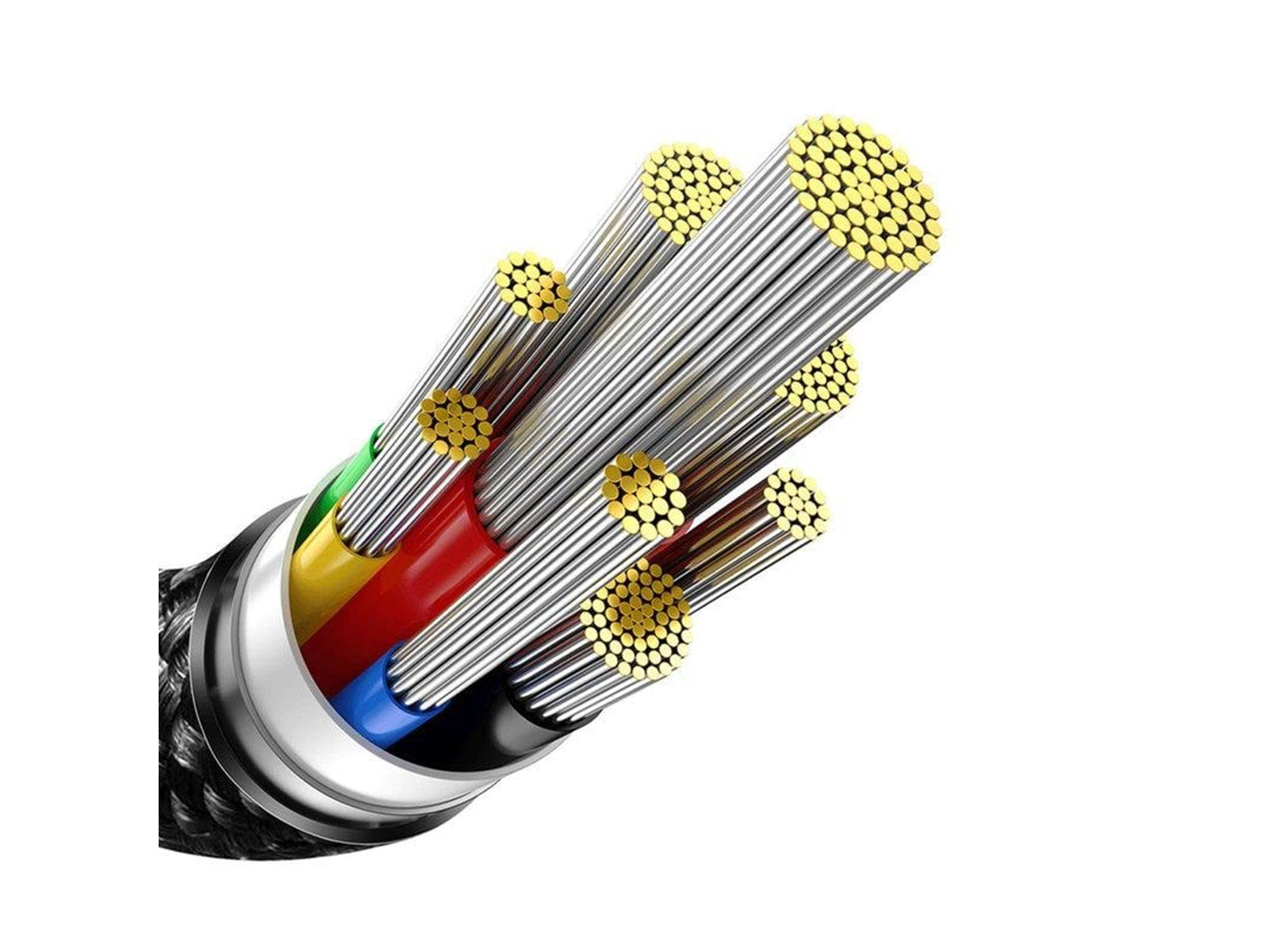 Baseus USB-C to USB-C cable  Tungsten Gold 240W 2 m (black)
