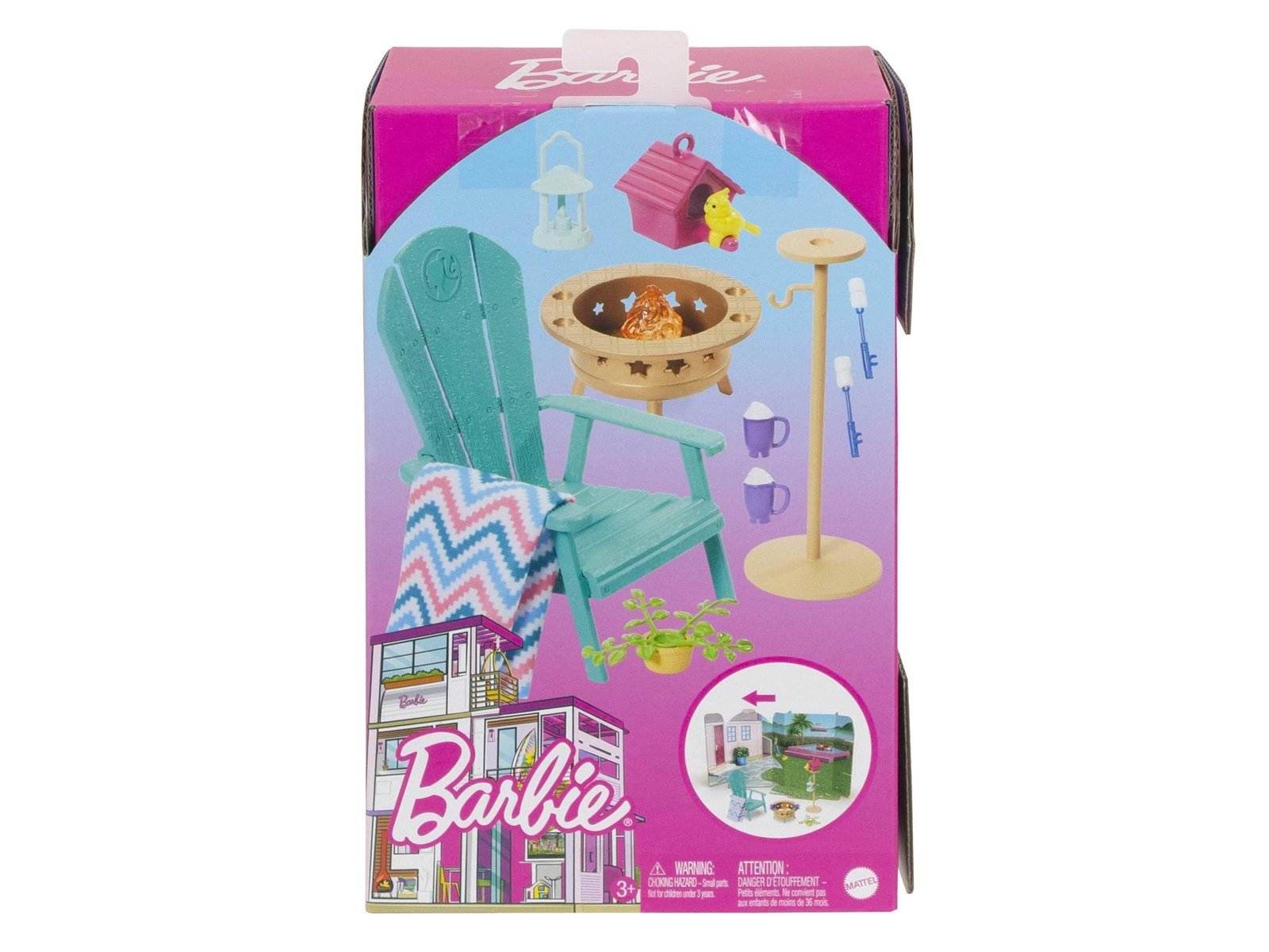 Barbie Furniture and Accessory Pack Kids Toys Backyard Patio