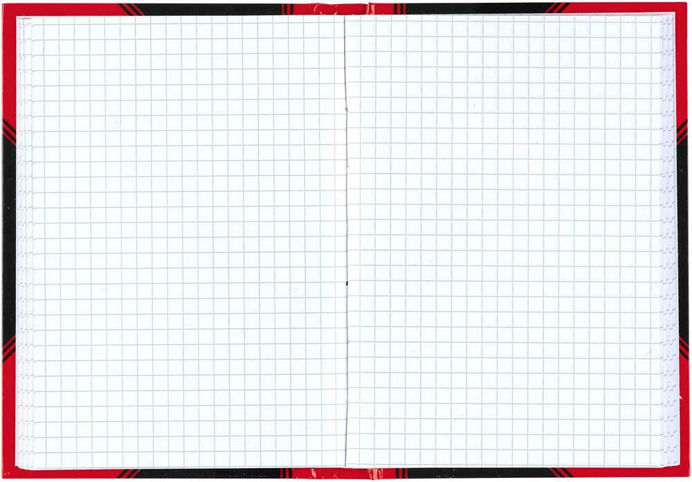 Bantex Notizbuch Chinakladde A6 kariert - 96 Blatt