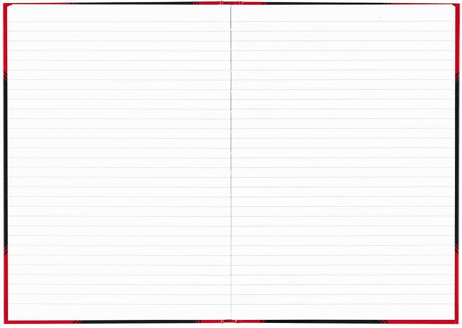 Bantex Chinakladde Notizbuch A4 liniert - 96 Blatt / 192 Seiten