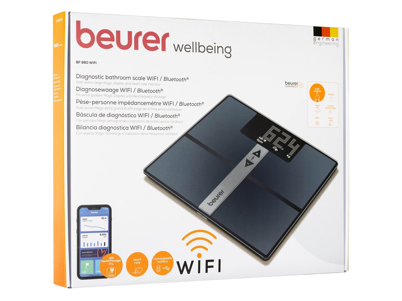 Beurer Analysewaage BF 980 WIFI - bathroom scales