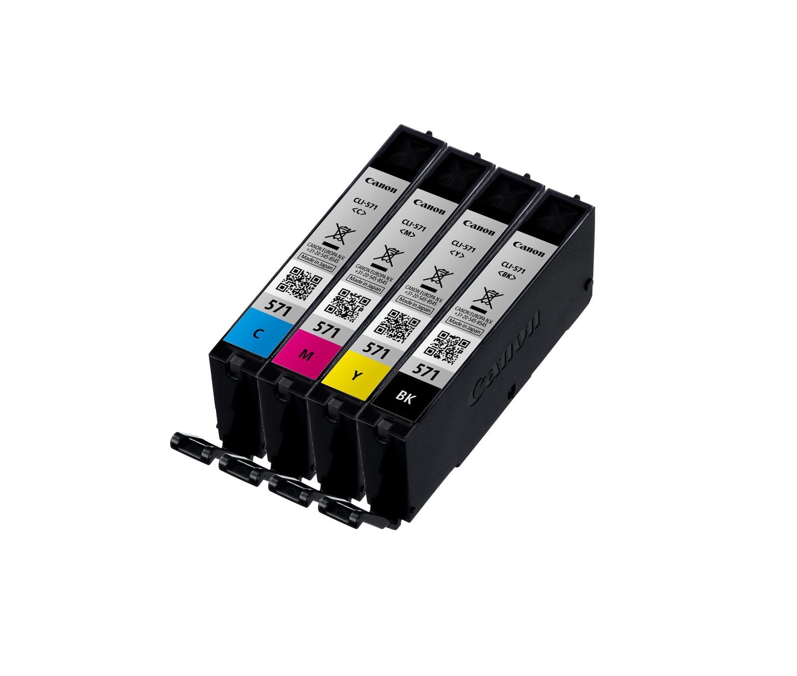 Canon Original CLI-571 Druckerpatronen - 4er Multipack (0386C005)