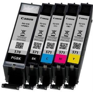 Canon Original PGI-570/CLI-571 Druckerpatronen - 5er Multipack (0372C004)