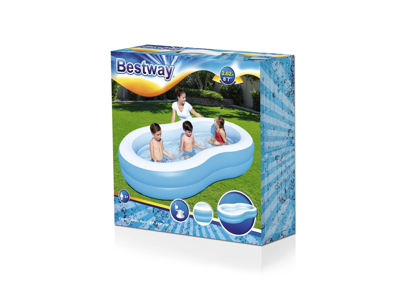 Bestway The Big Lagoon Family Pool 2.62m x 1.57m