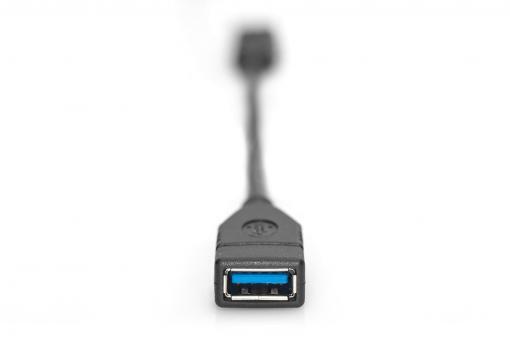 DIGITUS USB-Adapterkabel - USB Typ A / USB-C 0,15cm