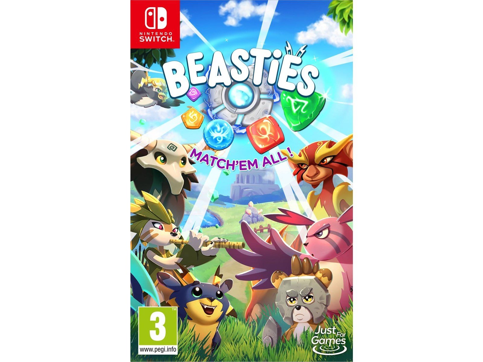 Beasties (Code in a Box) - Nintendo Switch - Puzzle - PEGI 3