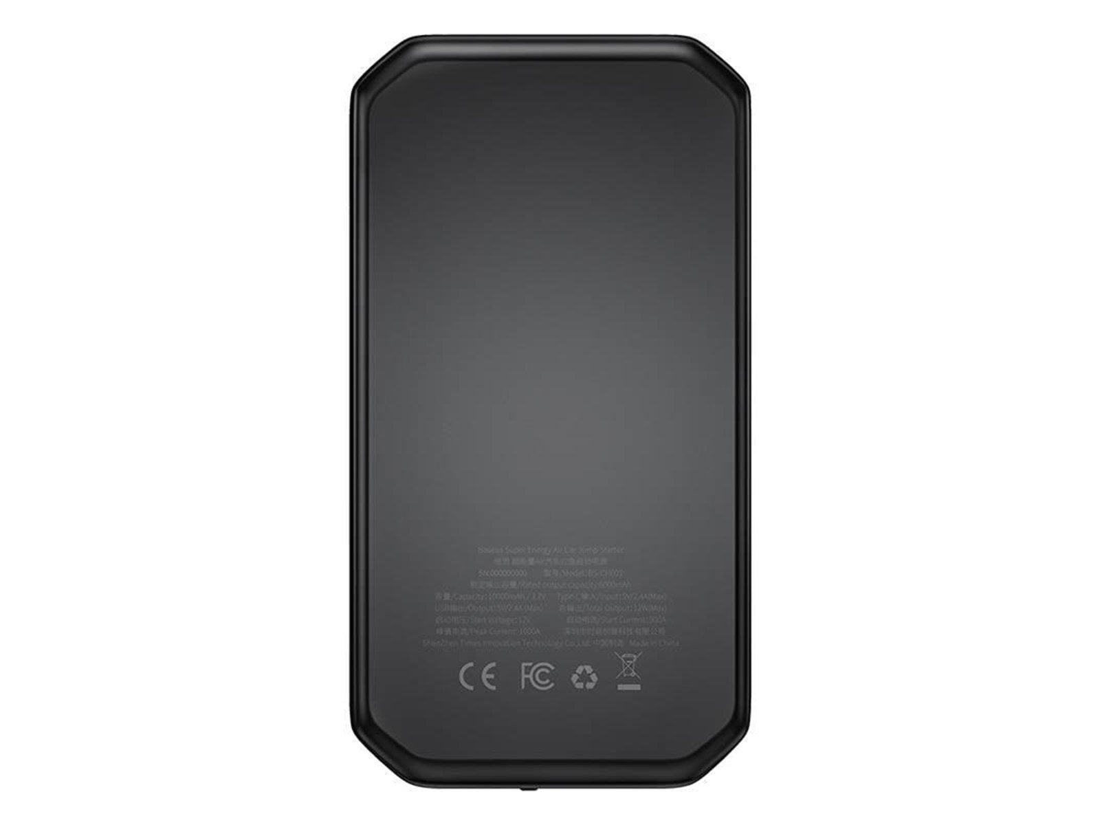 Baseus Super Energy Car Jump Starter 10000mAh 1000A USB (black) Powerbank (Akku) - schwarz - 10000 mAh