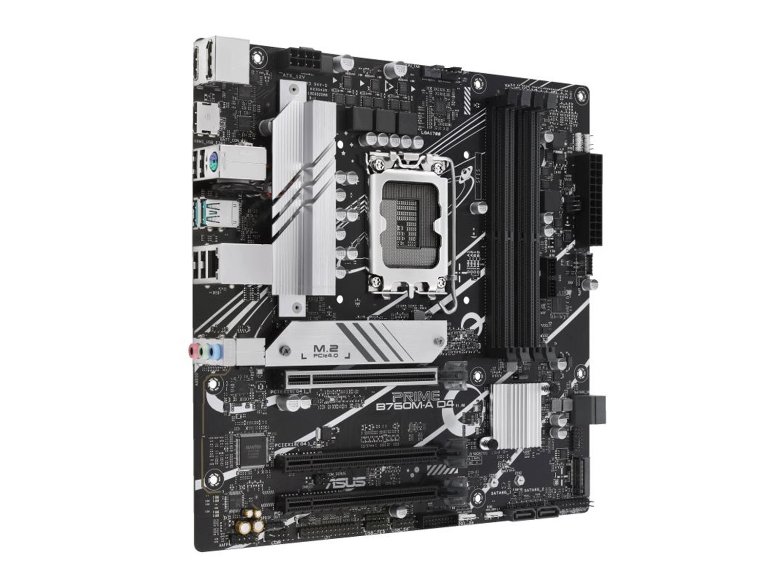 ASUS PRIME B760M-A D4-CSM Mainboard - Intel B760 - Intel LGA1700 socket - DDR4 RAM - Micro-ATX