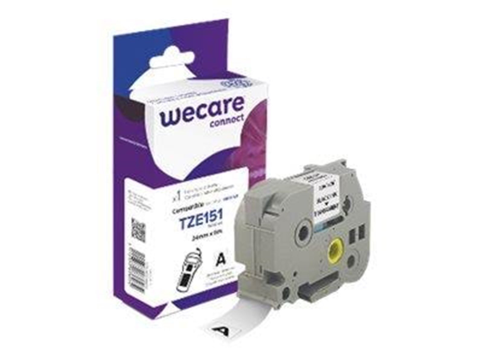 Armor Wecare connect - label tape - 1 cassette(s) - Roll (2.4 cm x 8 m)