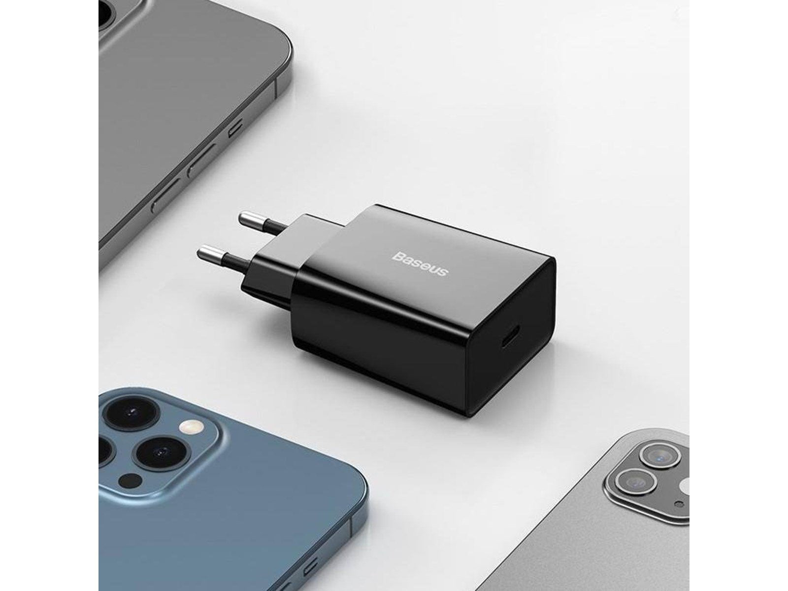 Baseus Speed Mini Quick Charger USB-C PD 3A 20W (black)