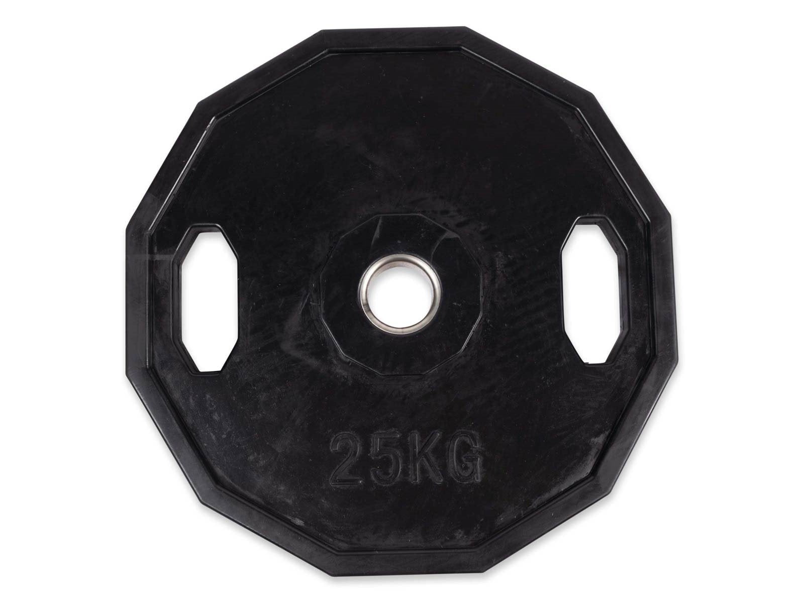 ASG Weightplate Black w. Handle 25 KG Ø50