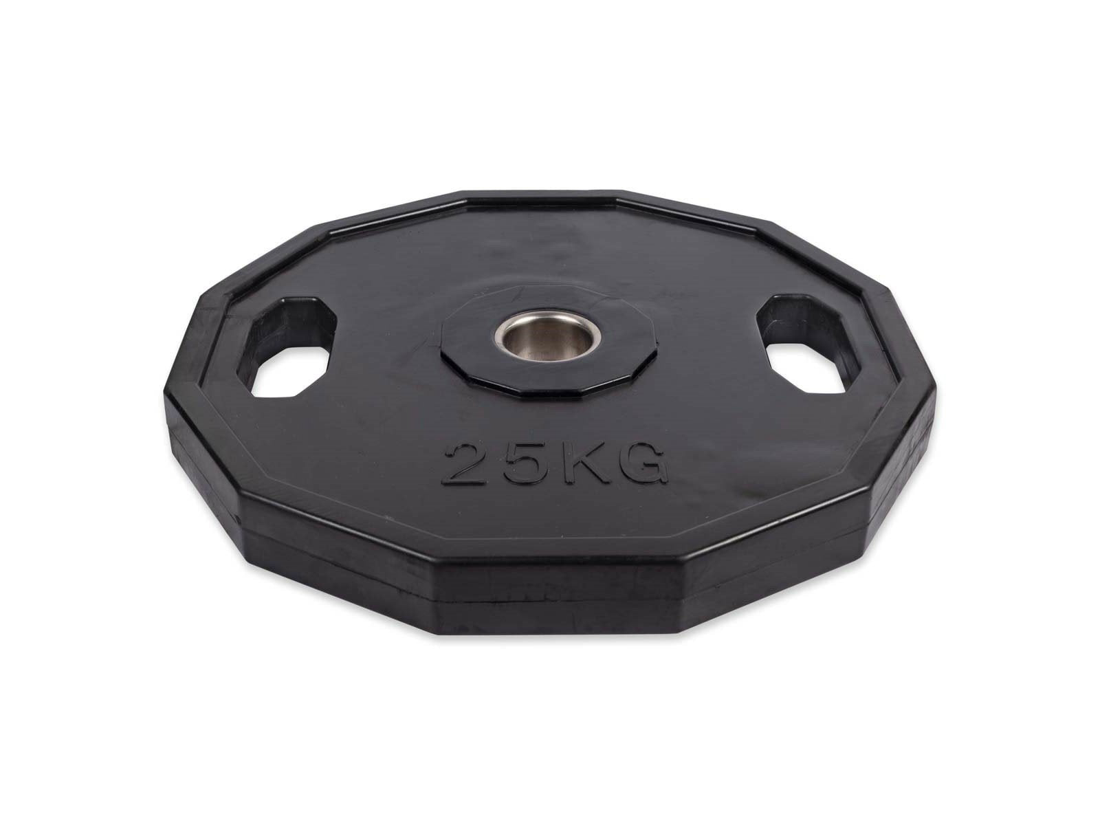 ASG Weightplate Black w. Handle 25 KG Ø50