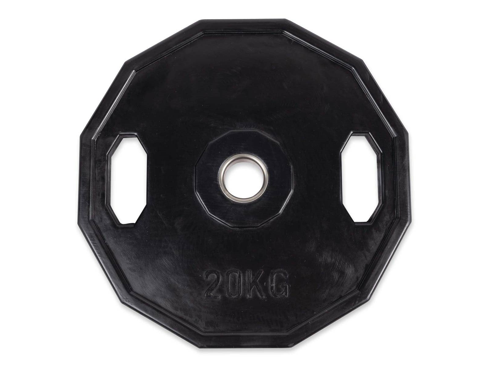 ASG Weightplate Black w. Handle 20 KG Ø50