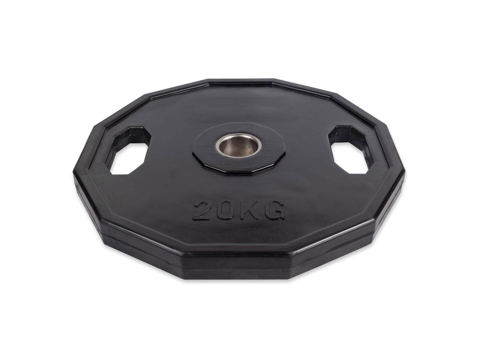 ASG Weightplate Black w. Handle 20 KG Ø50