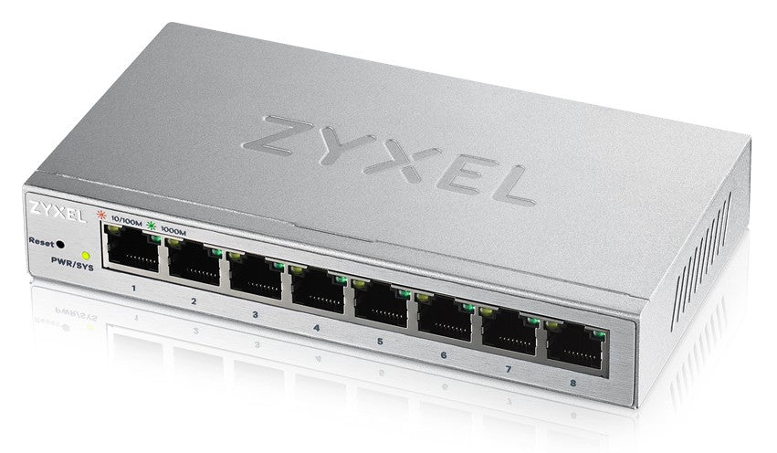 Zyxel Switch  8x GE GS1200-8  Metall  Managed