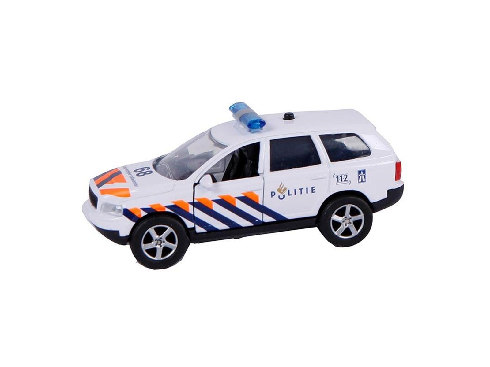 2-Play Traffic 2-Play Die-cast Pull Back Police NL Light and Sound