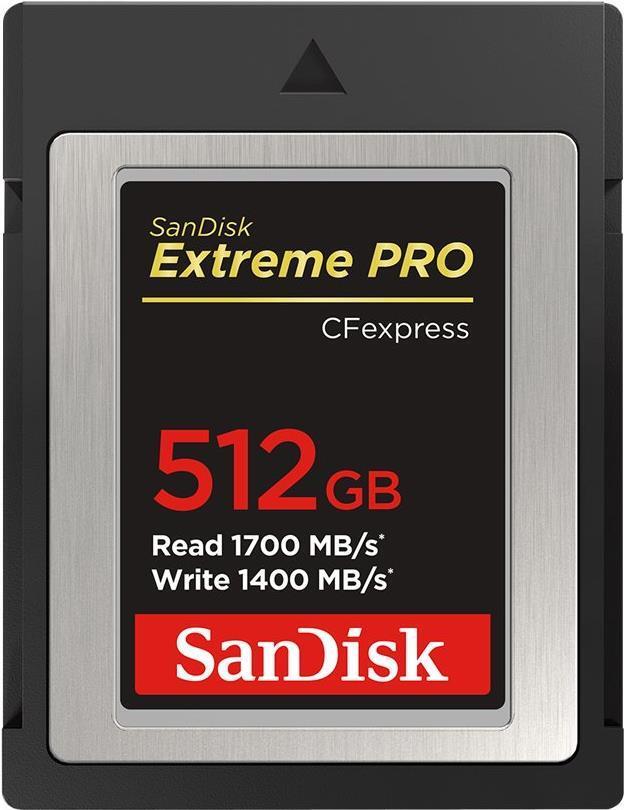 SanDisk Extreme PRO CFexpress Speicherkarte Type B 512GB