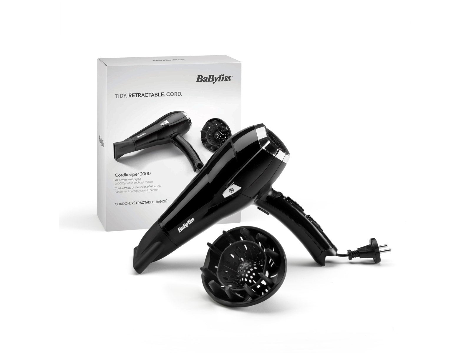 Babyliss Haartrockner / Föhne Cordkeeper 2000 - 2000 W