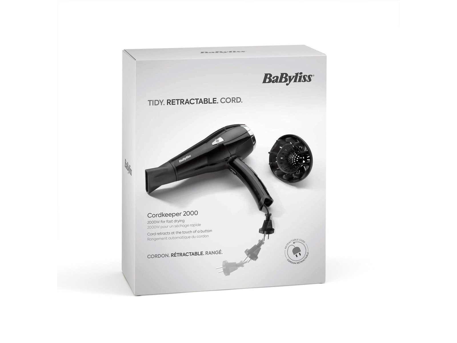 Babyliss Haartrockner / Föhne Cordkeeper 2000 - 2000 W