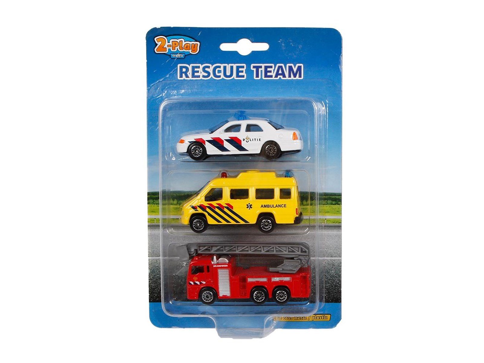 2-Play Traffic 2-Play Die-cast 112 Vehicles NL 3st. (Assorted)