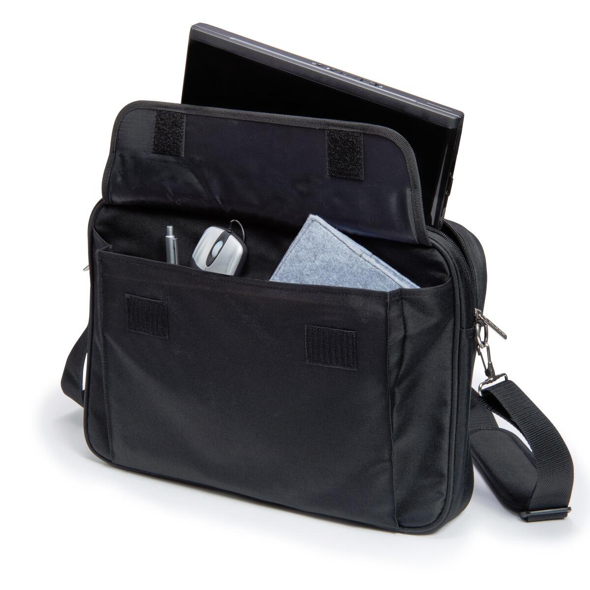 DICOTA Value Toploading Kit 39,6 cm (15.6') Notebook-Tasche inkl. optische Maus, schwarz