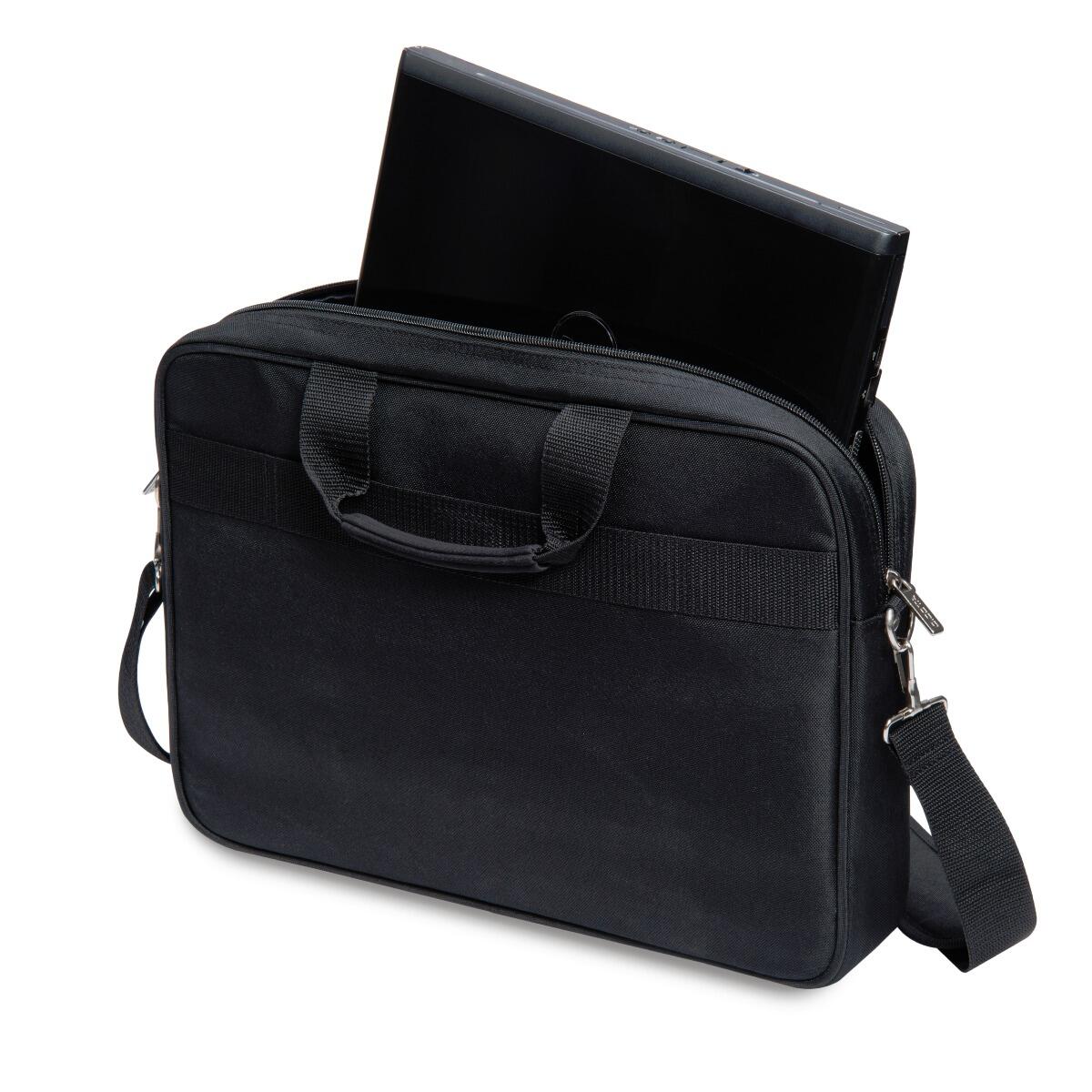 DICOTA Value Toploading Kit 39,6 cm (15.6') Notebook-Tasche inkl. optische Maus, schwarz