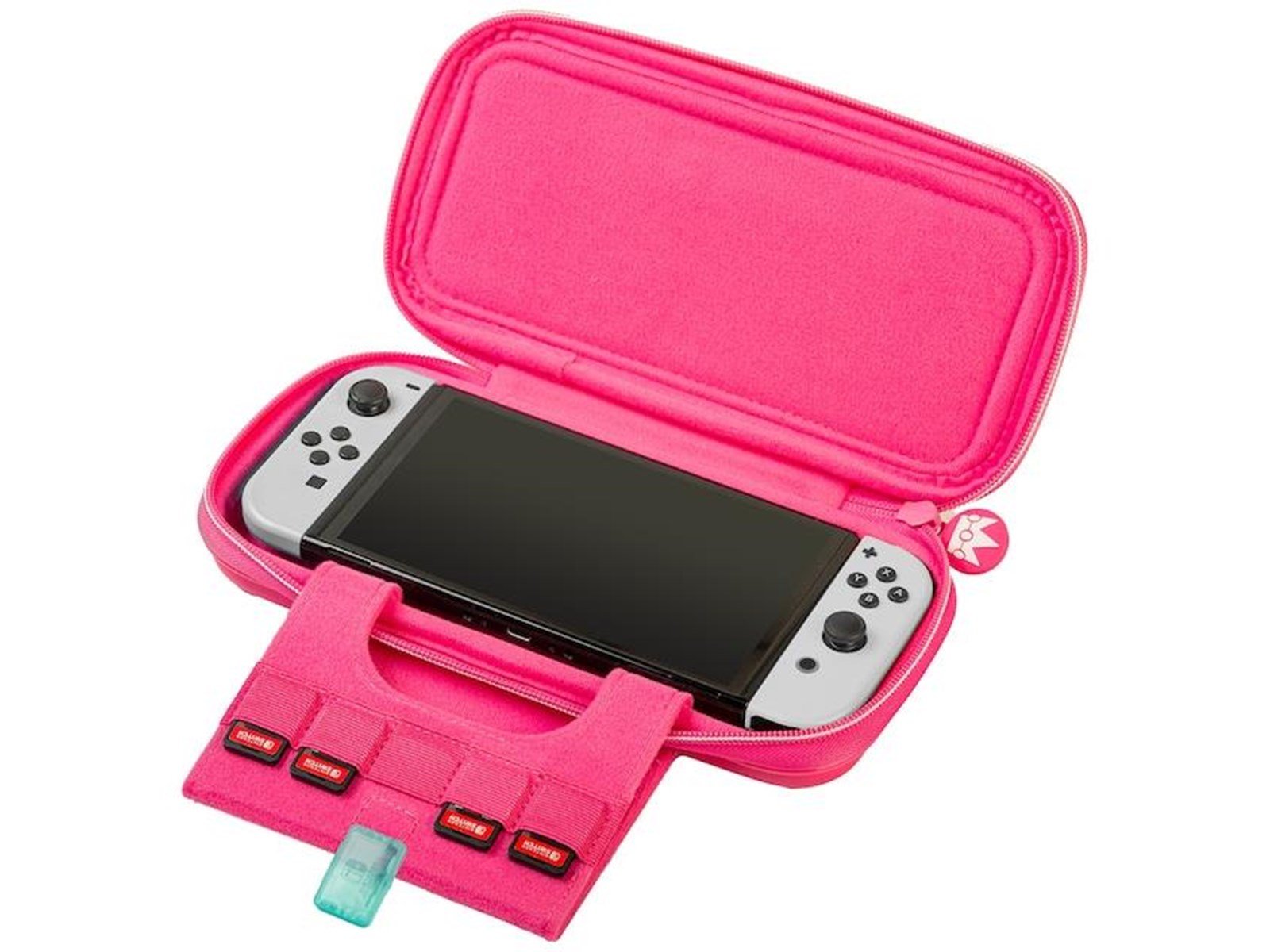 BigBen Interactive Nintendo Switch - Deluxe Travel Case (Princess Peach) - Bag