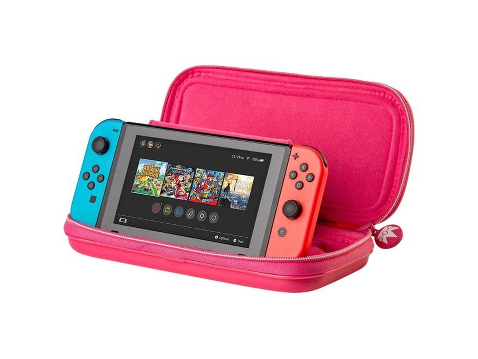 BigBen Interactive Nintendo Switch - Deluxe Travel Case (Princess Peach) - Bag