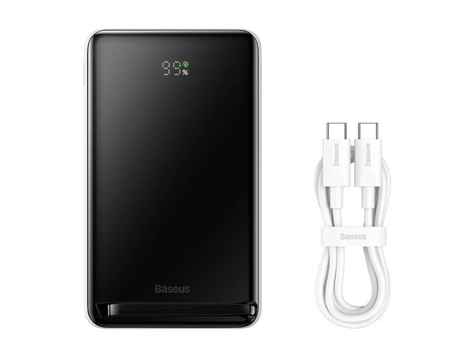 Baseus Powerbank Magnetic 10000mAh 20W MagSafe (white) Powerbank (Akku) - Weiß - 10000 mAh