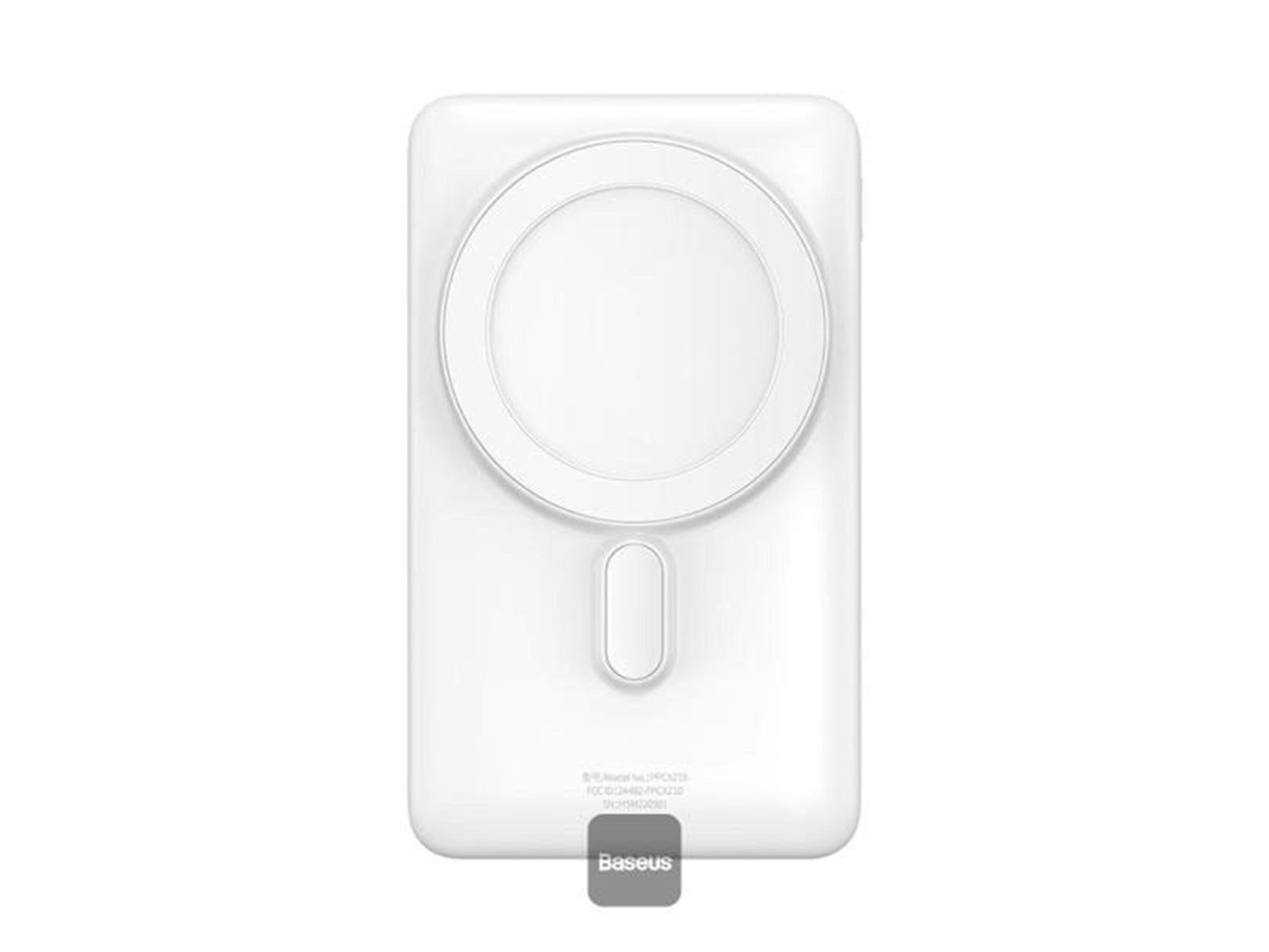 Baseus Powerbank Magnetic 10000mAh 20W MagSafe (white) Powerbank (Akku) - Weiß - 10000 mAh