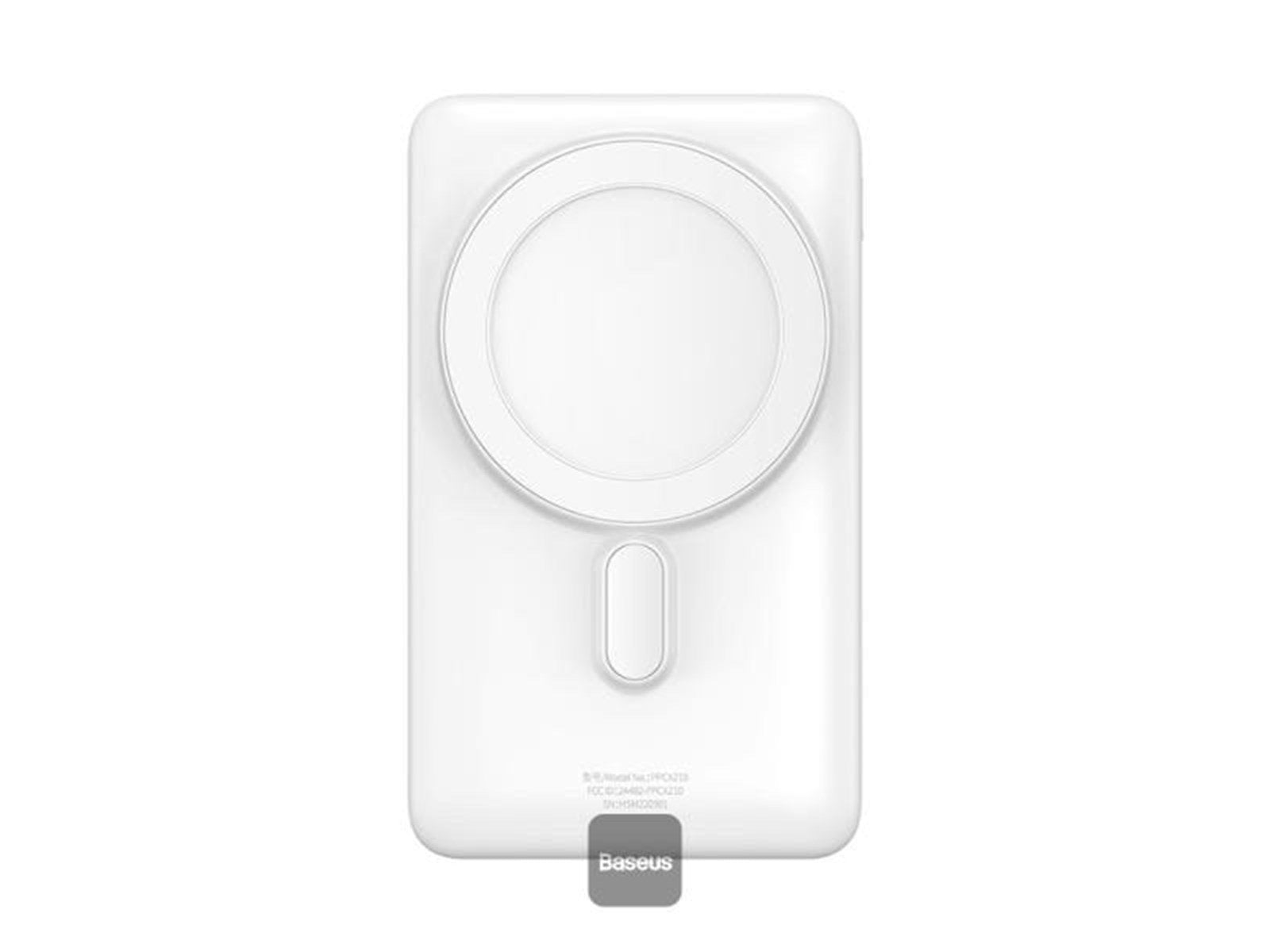 Baseus Powerbank Magnetic 10000mAh 20W MagSafe (white) Powerbank (Akku) - Weiß - 10000 mAh