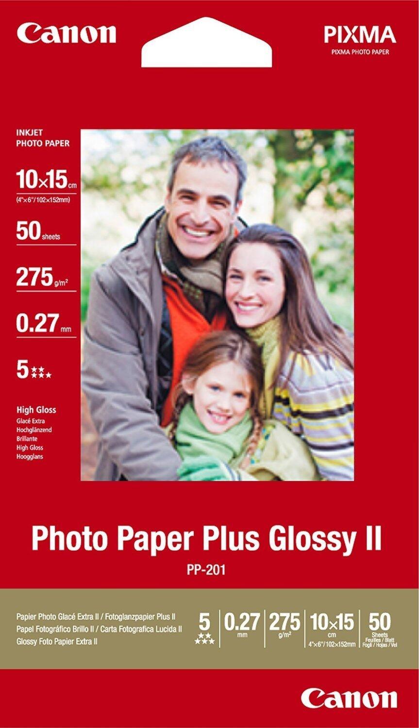 Canon Original CLI-551 Druckerpatronen Value Pack BK/C/M/Y + 50 Blatt Fotopapier (PP-201)