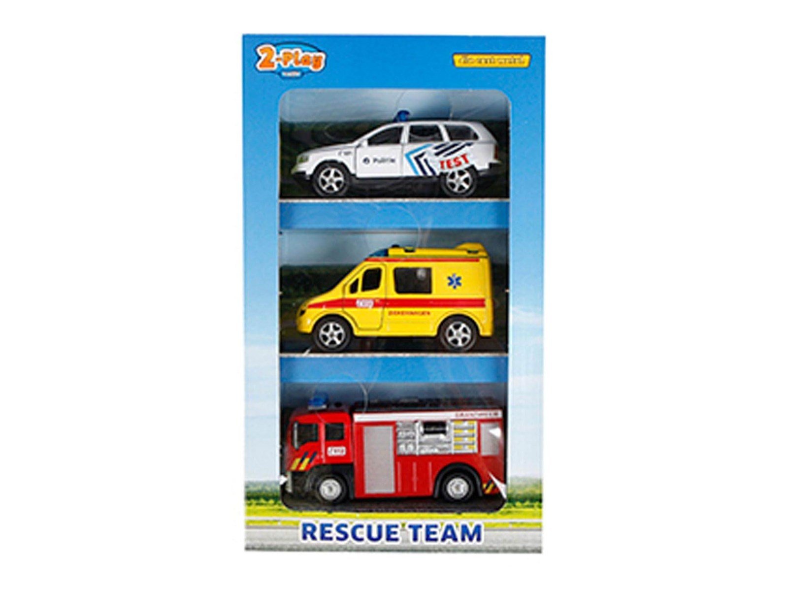 2-Play Traffic 2-Play Die-cast Emergency Service Vehicles Belgium