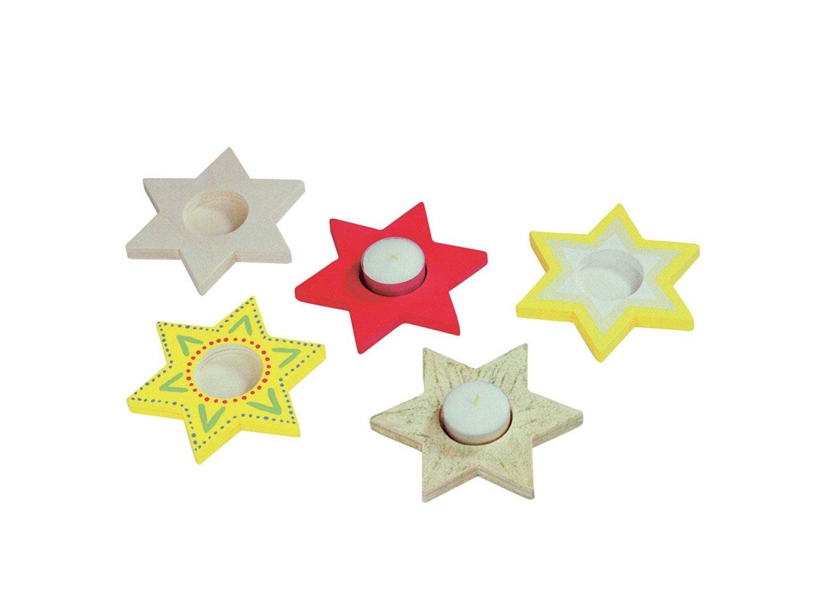 Beleduc Color your own Tealight Holder Star