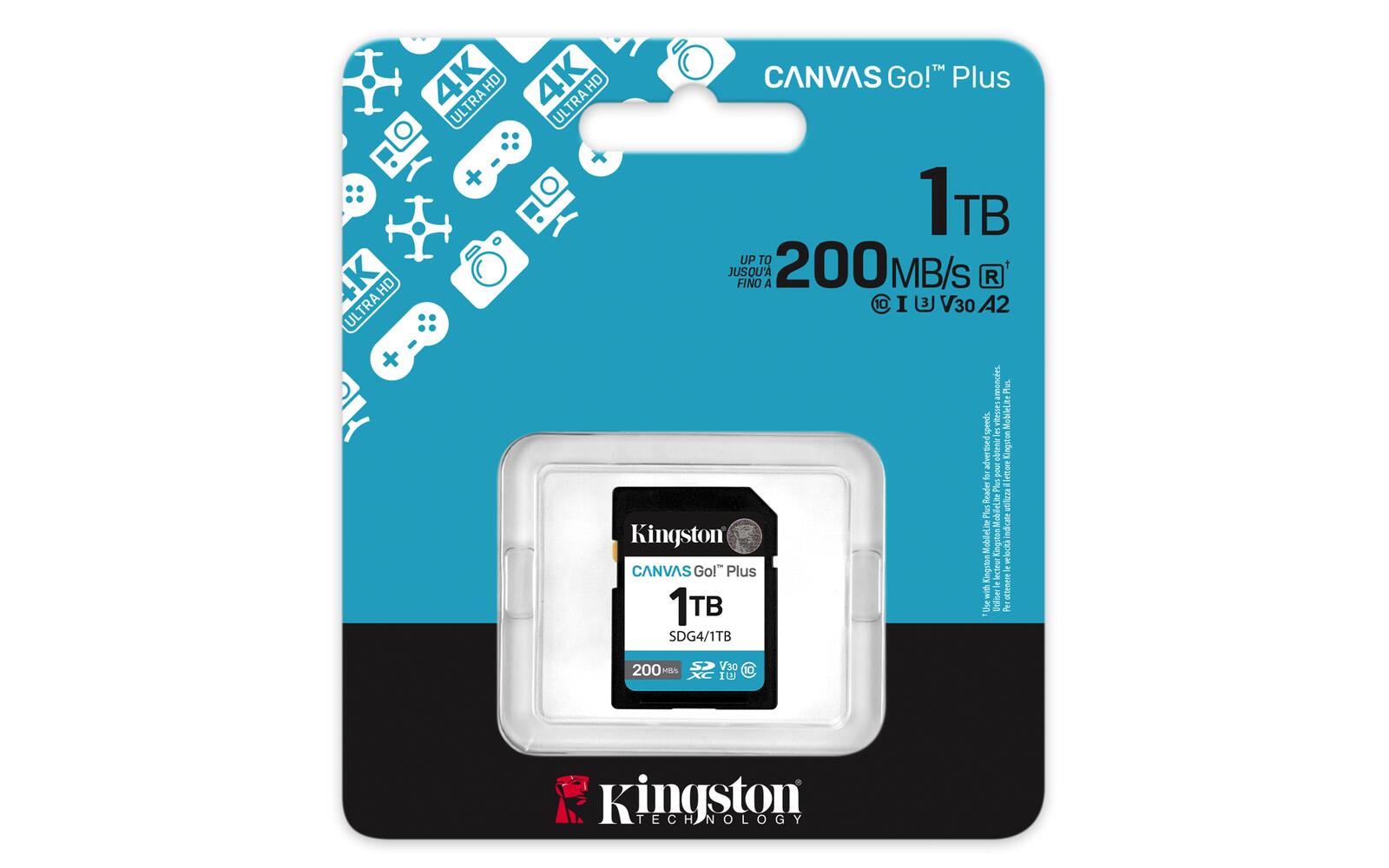 Kingston Canvas Go Plus SDXC - 1 TB