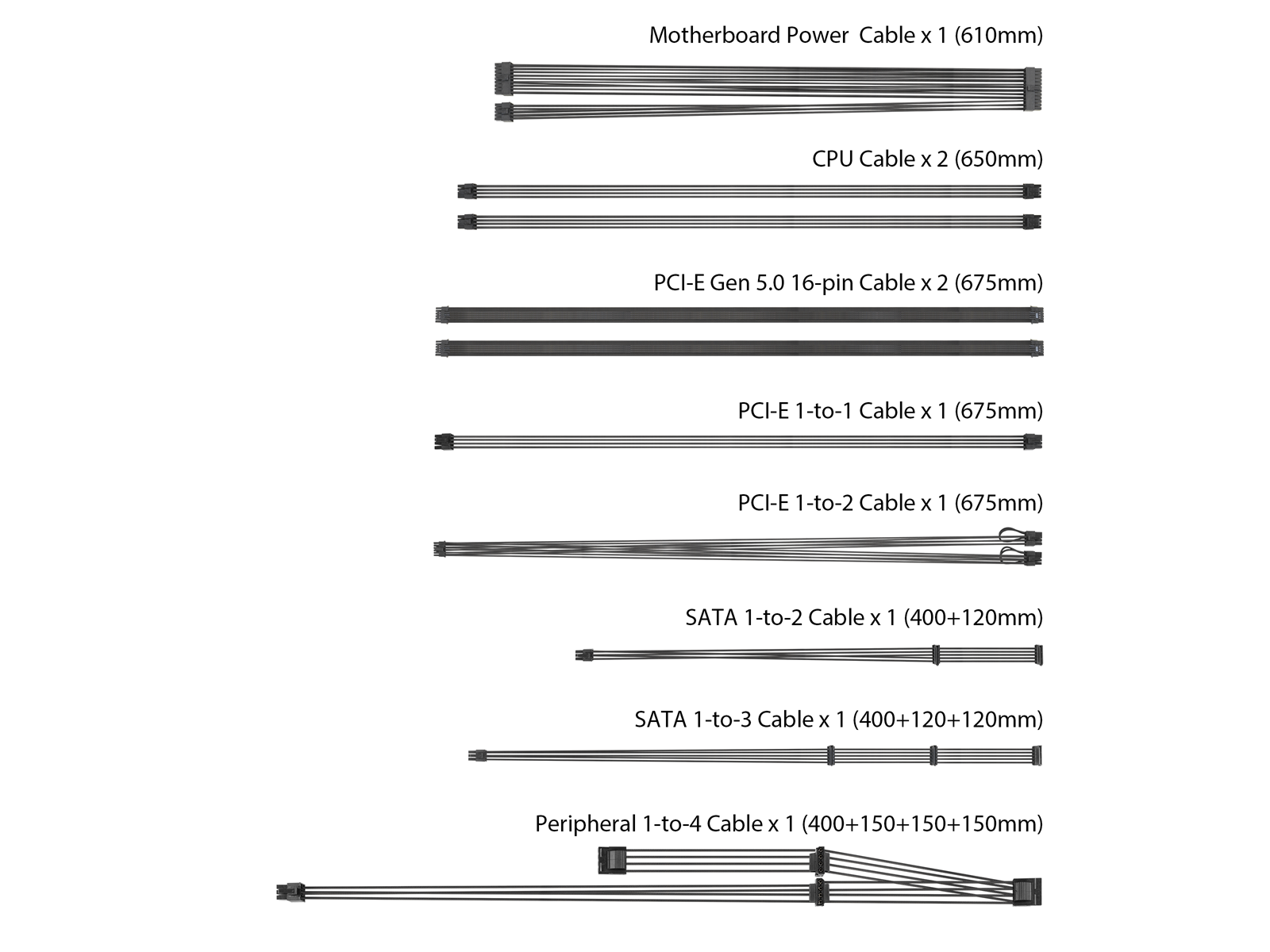 ASUS TUF GAMING 1200G - ATX 3.1 Netzteile - 1200 Watt - 135 mm - ATX 3.1 - 80 Plus Gold zertifiziert