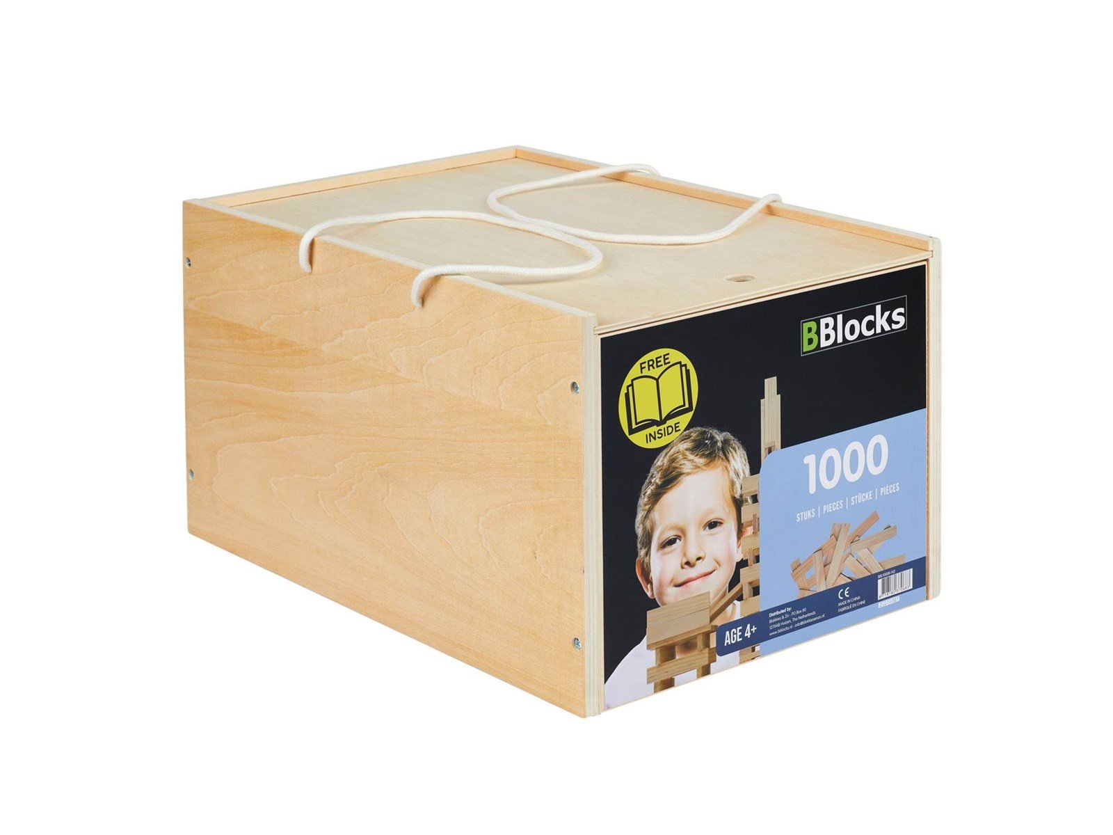 BBlocks Building Planks in Storage Box 1000dlg.