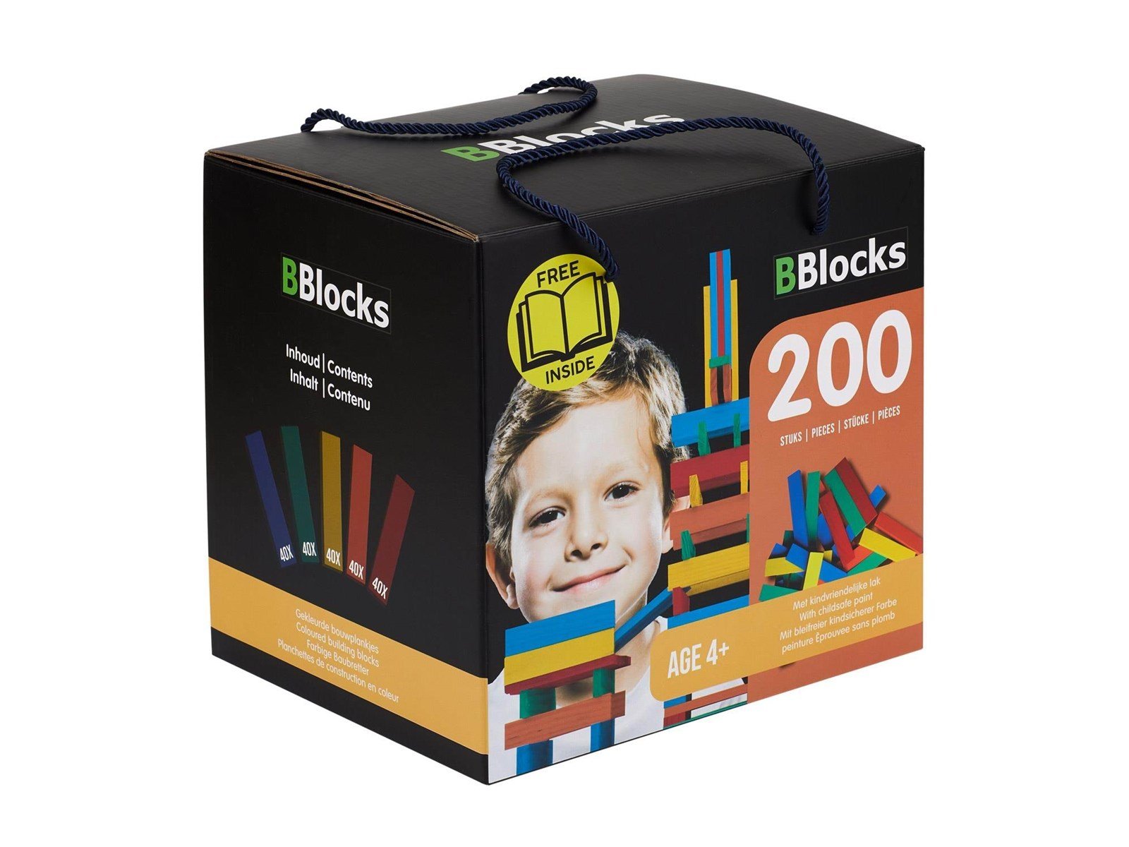 BBlocks Building Boards Color 200dlg.