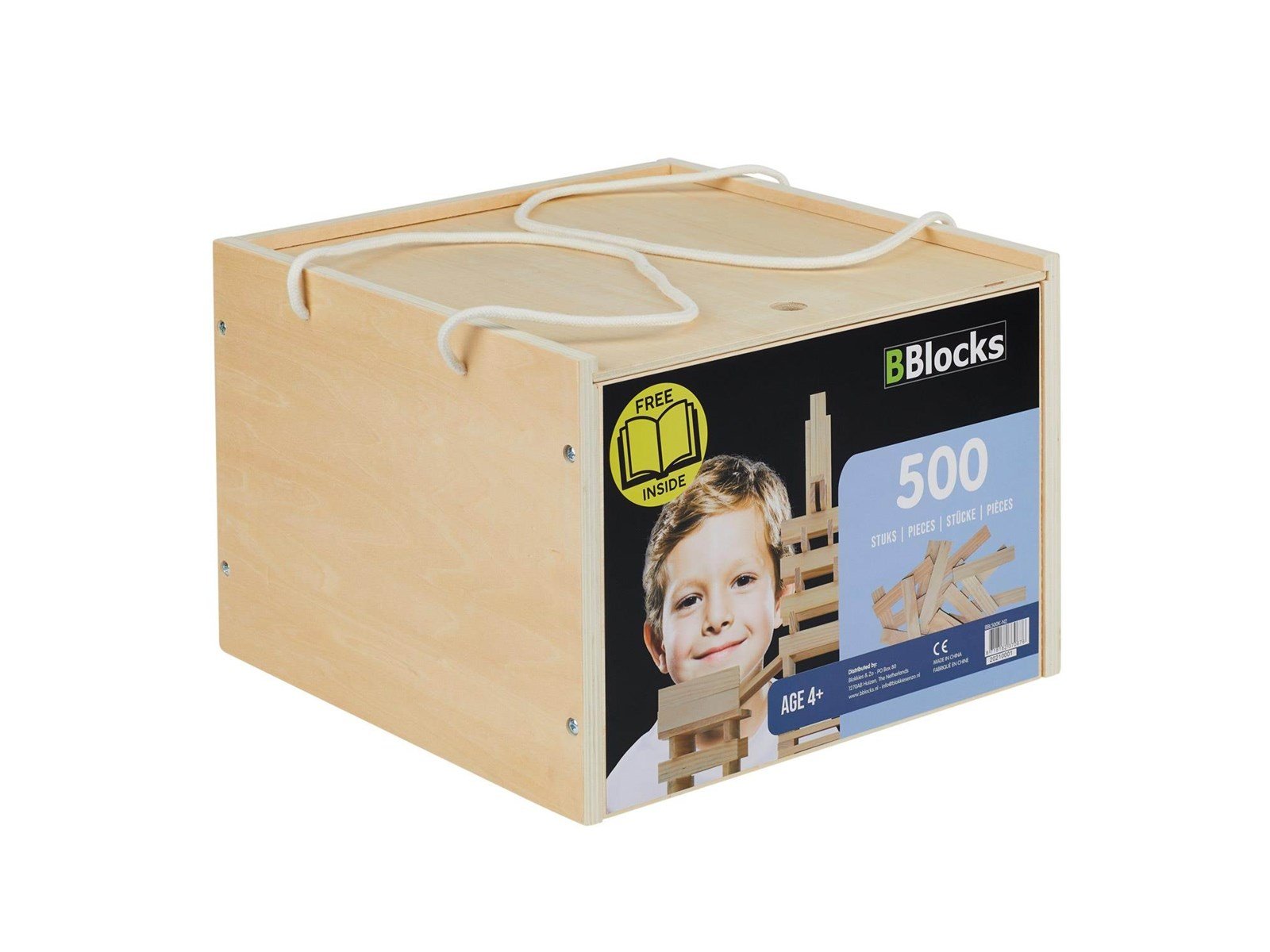 BBlocks Building Boards in Storage Box 500dlg.