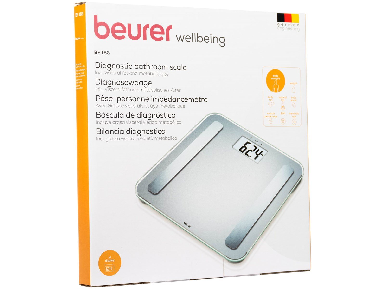Beurer Analysewaage Body Analysis Scale BF 183