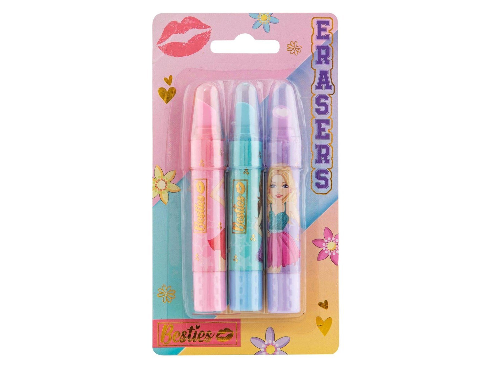 Besties Lipstick Gum 3 pcs.