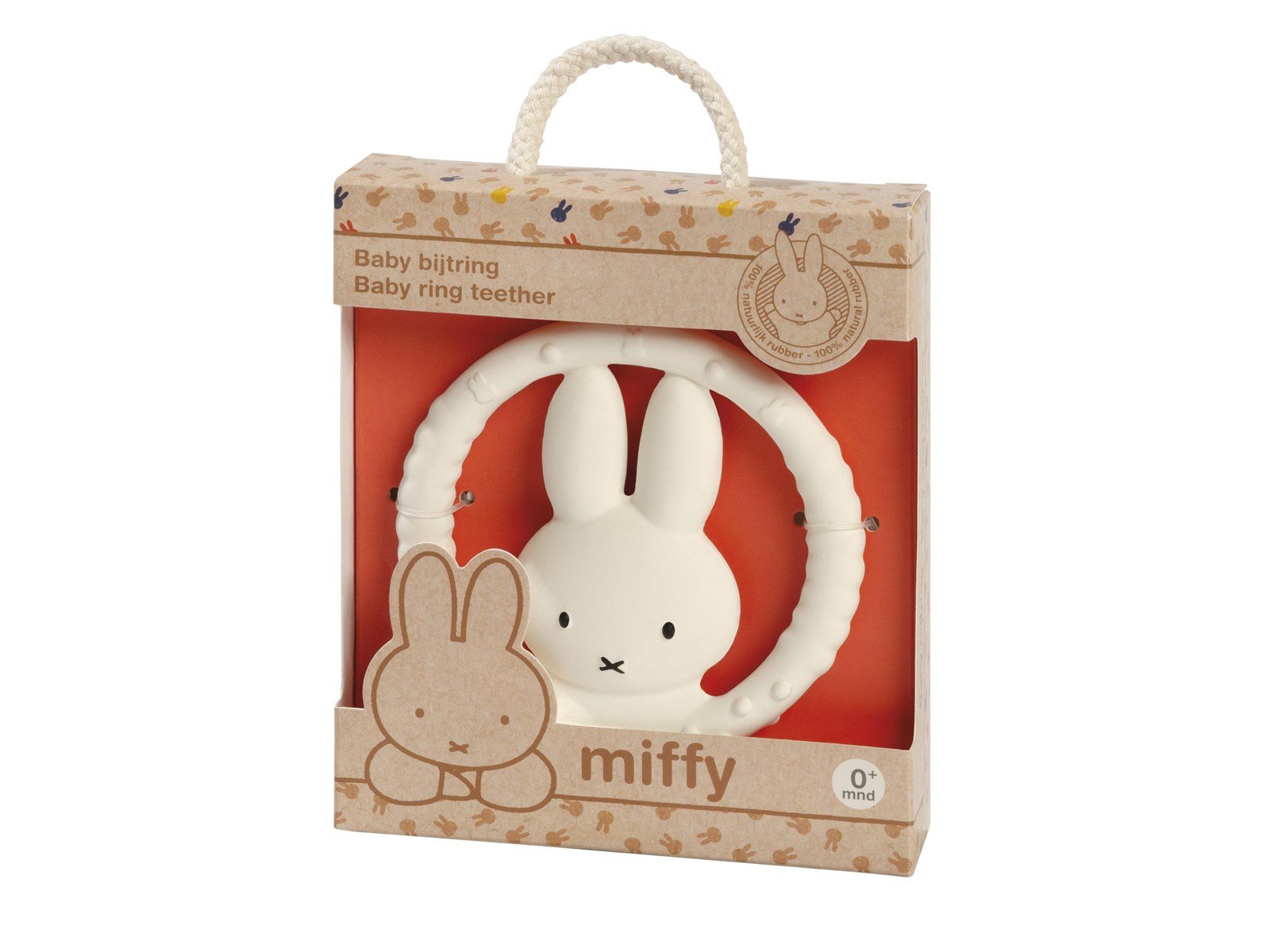 Bambolino Toys Miffy Rubber Teether