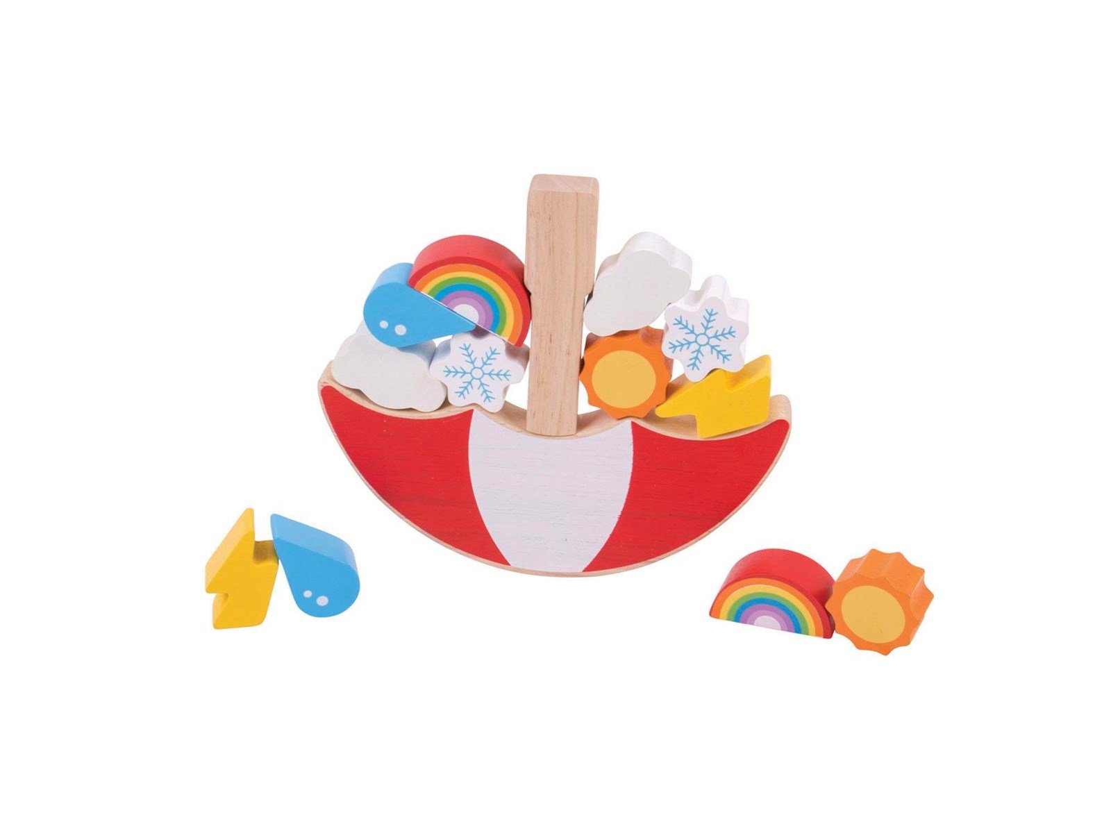 Bigjigs Wooden Balance Game Weather