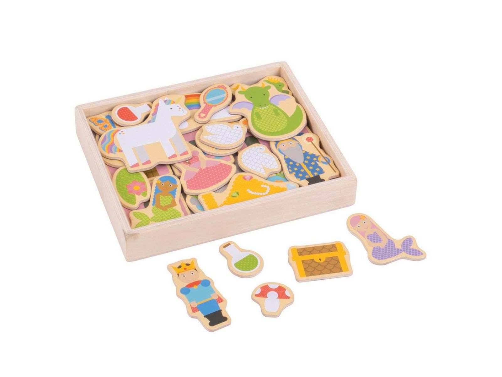 Bigjigs Fantasy Magnets 35dlg.