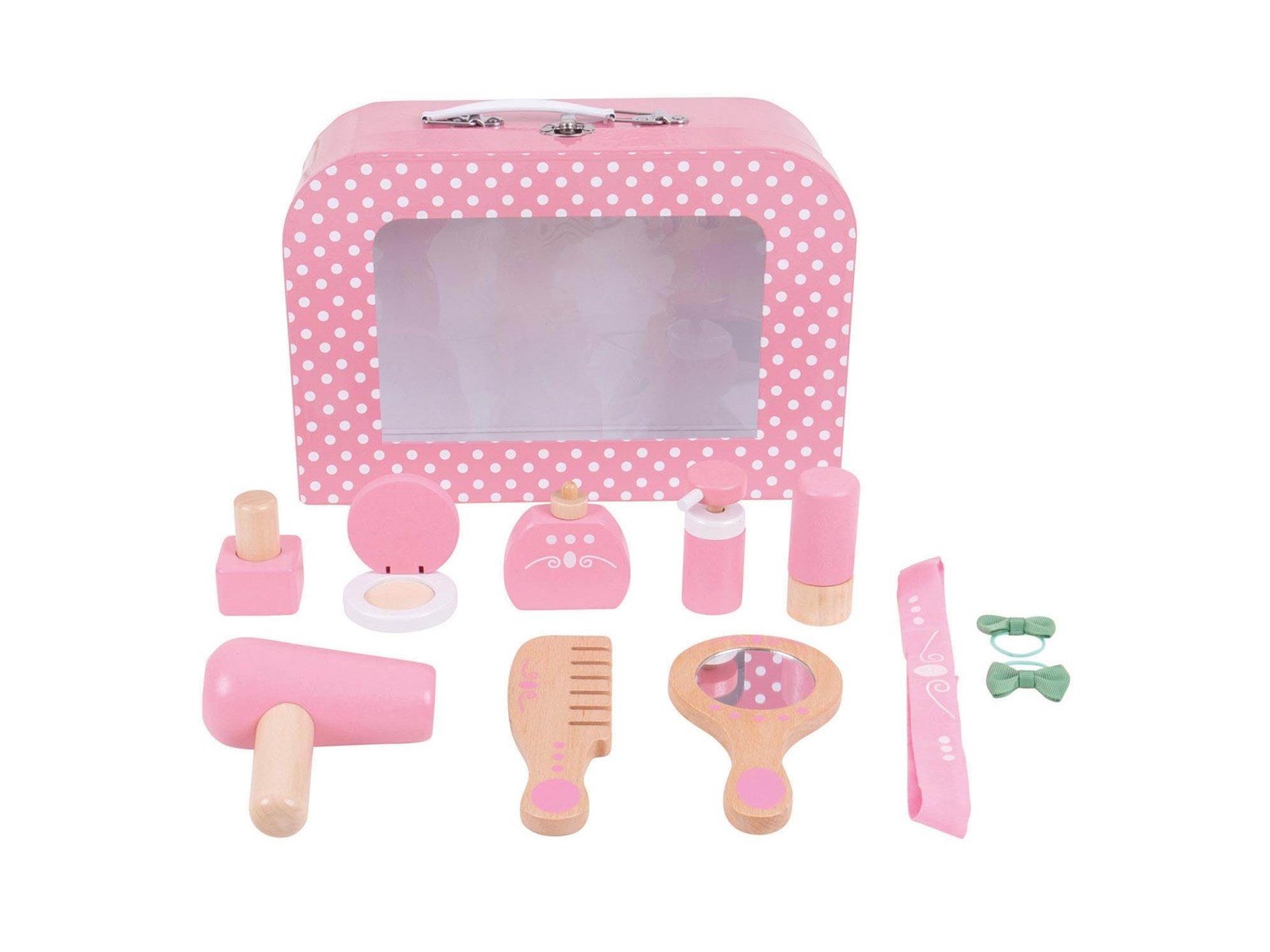 Bigjigs Wooden Beauty Case 11 pcs.