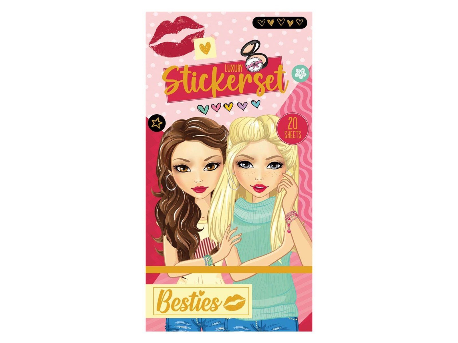 Besties Luxury Sticker Book