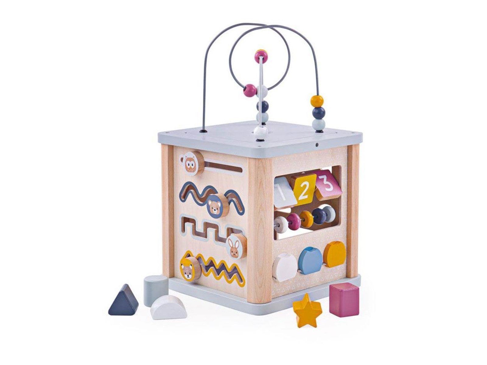 Bigjigs Motor Skills Spiral of Wood 100% FSC