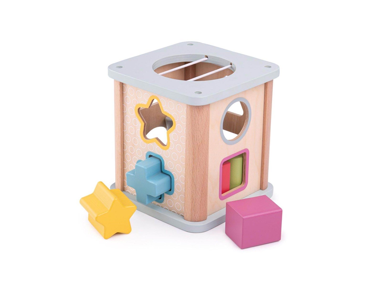 Bigjigs Wooden Shape Sorter 9 pcs. -FSC 100%