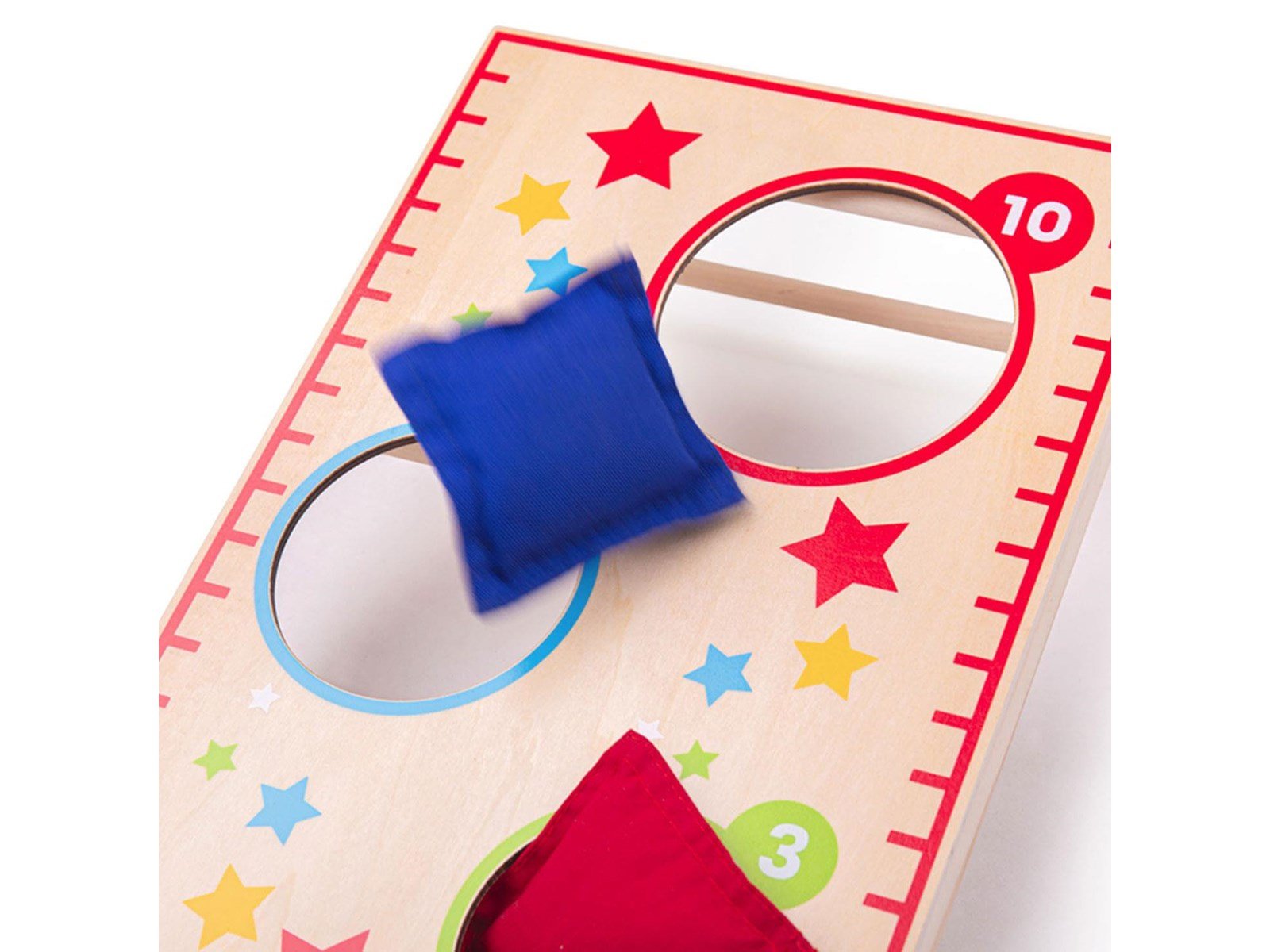 Bigjigs Wooden Throwing Game with Bags