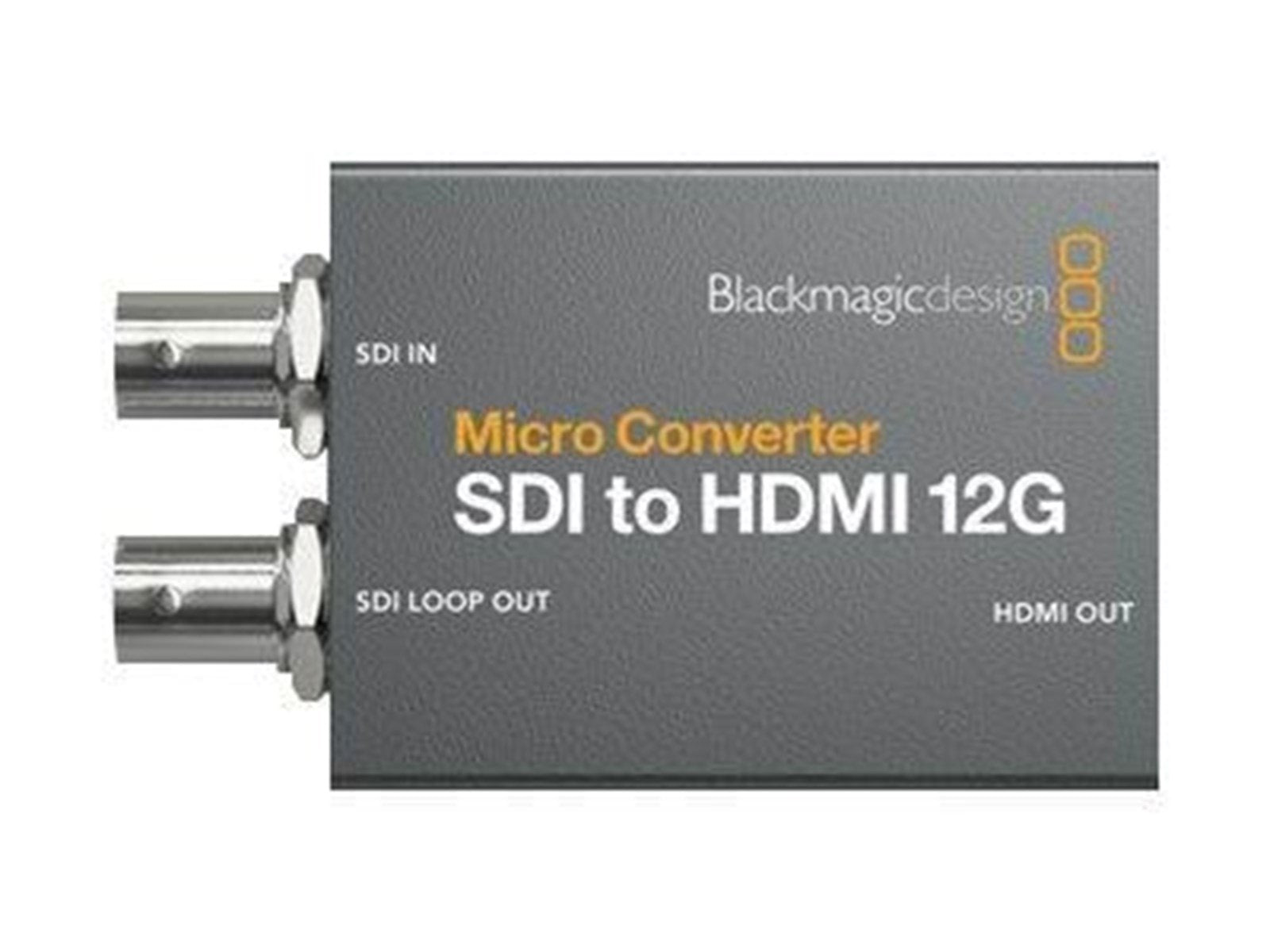 Blackmagic Micro Converter SDI to HDMI 12G